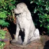 Statues & Sculptures Dogs-Springer Spaniel Stone Garden Ornament