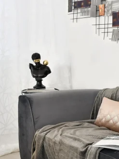 Statues & Sculptures Figurative|Table Top-Stealth Titan 35cm Black Resin Indoor Sculpture