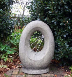 Statues & Sculptures Contemporary-Sunblast Contemporary Stone Garden Sculpture