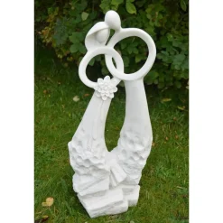 Statues & Sculptures Modern-The Wedding Modern Poly Resin Garden Statue