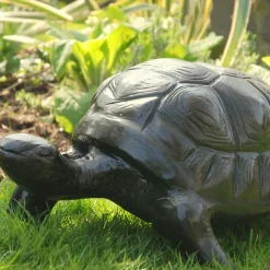 Statues & Sculptures Reptiles-Tortoise Bronze Metal Garden Ornament