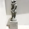 Statues & Sculptures Contemporary-True Love Contemporary Stone Garden Sculpture