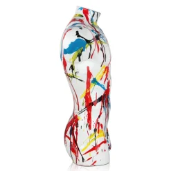 Statues & Sculptures Figurative|Table Top-Valiant Torso 50cm Multicolour Resin Indoor Sculpture