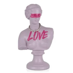 Statues & Sculptures Figurative|Table Top-Venus Love 35cm Pink Resin Indoor Sculpture
