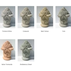 Statues & Sculptures Large|Round-Verona Vase Stone Garden Planter on Pedestal