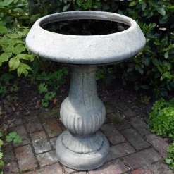 Statues & Sculptures Bird Baths-Victorian Design Stone Garden Birdbath