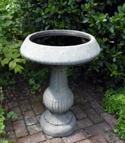 Statues & Sculptures Bird Baths-Victorian Design Stone Garden Birdbath