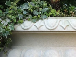 Statues & Sculptures Large|Round-Victorian Tazza Stone Garden Planter