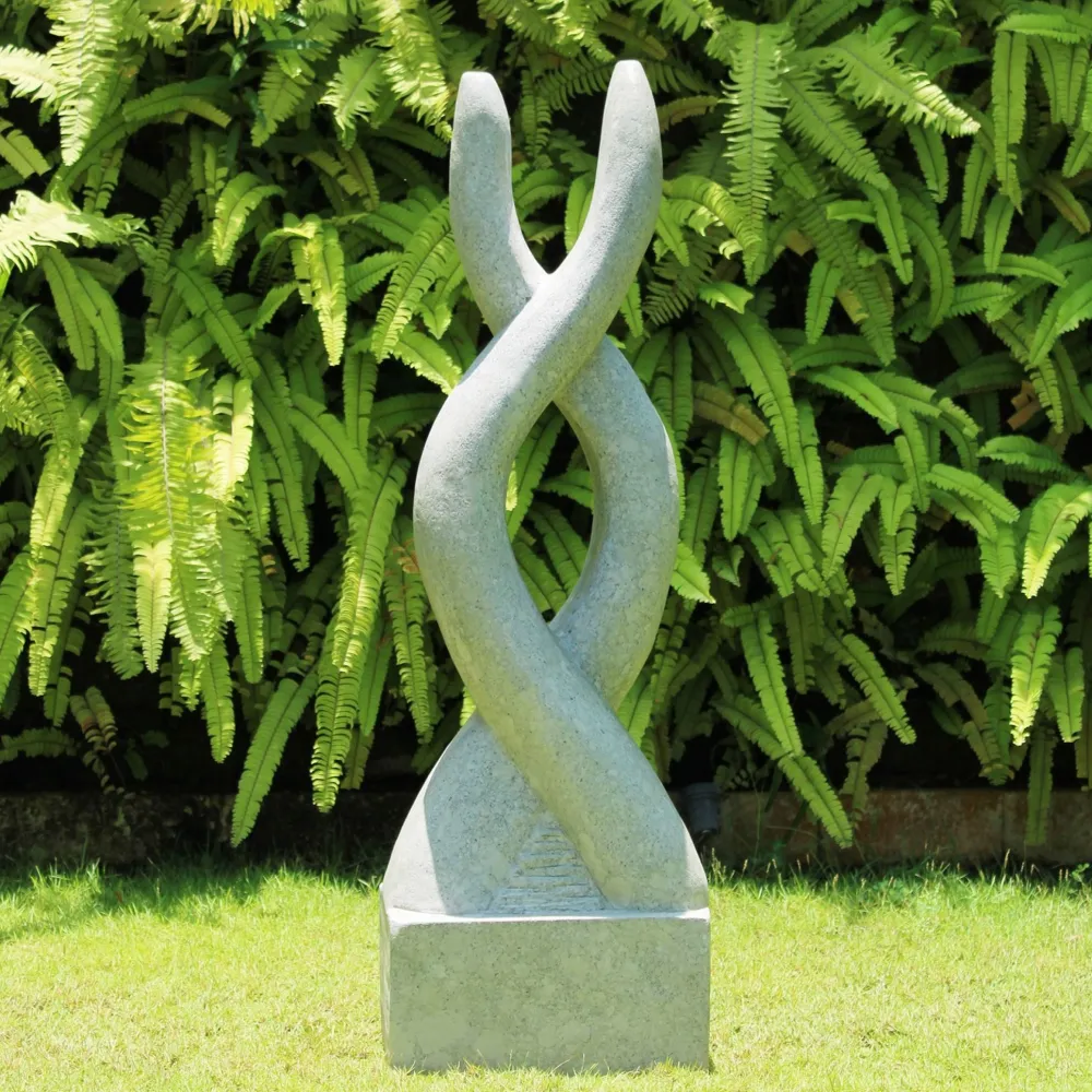 Statues & Sculptures Contemporary-Visage Contemporary Stone Garden Sculpture