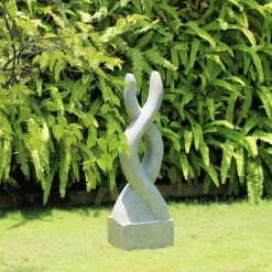 Statues & Sculptures Contemporary-Visage Contemporary Stone Garden Sculpture