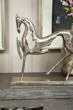 Statues & Sculptures Table Top|Animals-Wildheart Horse 48cm Metal Indoor Statue