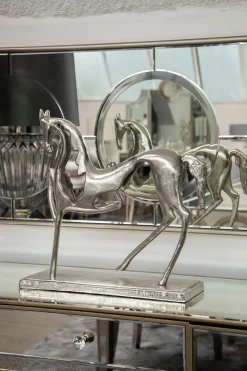 Statues & Sculptures Table Top|Animals-Wildheart Horse 48cm Metal Indoor Statue